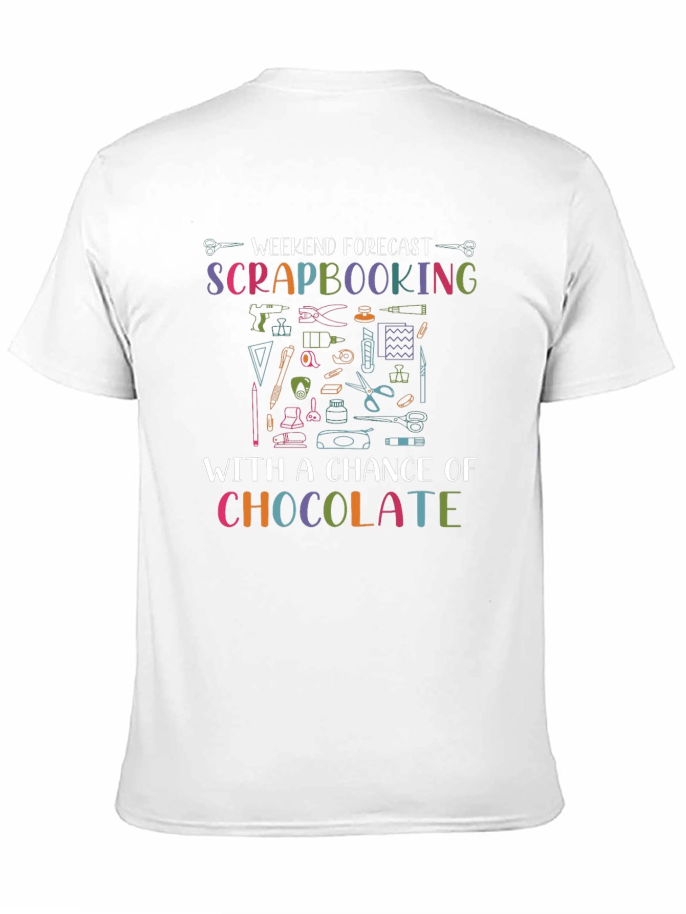Weekend Forecast Scrapbooking T-Shirt