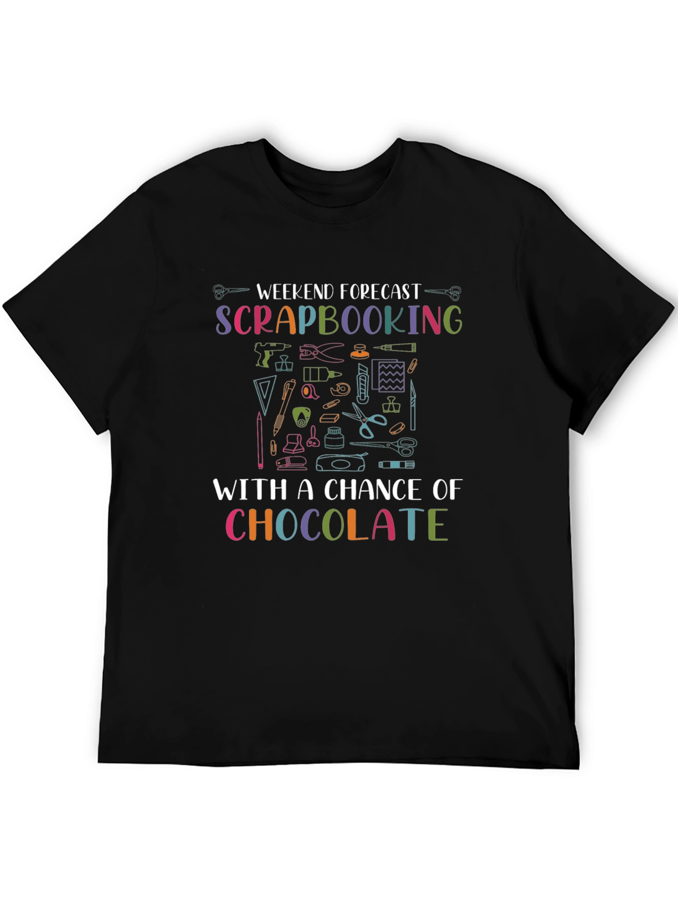 Weekend Forecast Scrapbooking T-Shirt