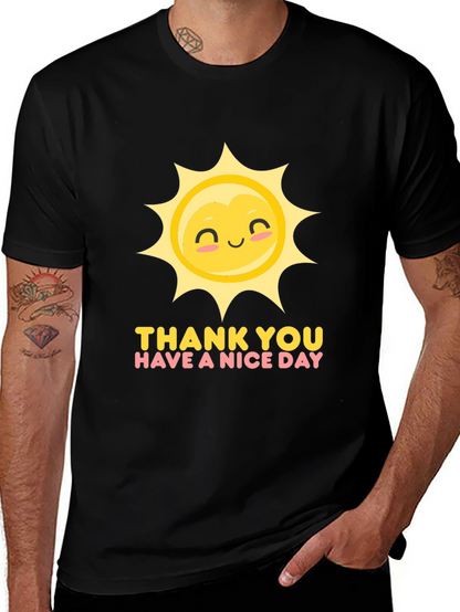 Sunshine Graphic Tee - Have a Nice Day