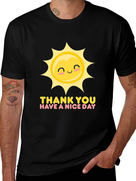 Sunshine Graphic Tee - Have a Nice Day