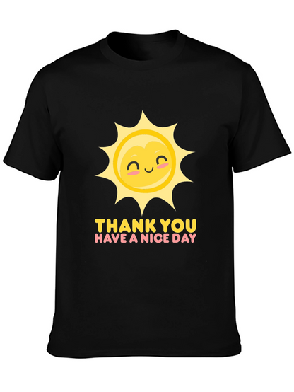 Sunshine Graphic Tee - Have a Nice Day