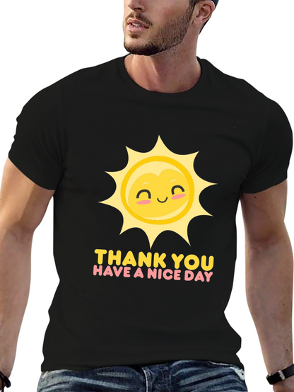 Sunshine Graphic Tee - Have a Nice Day