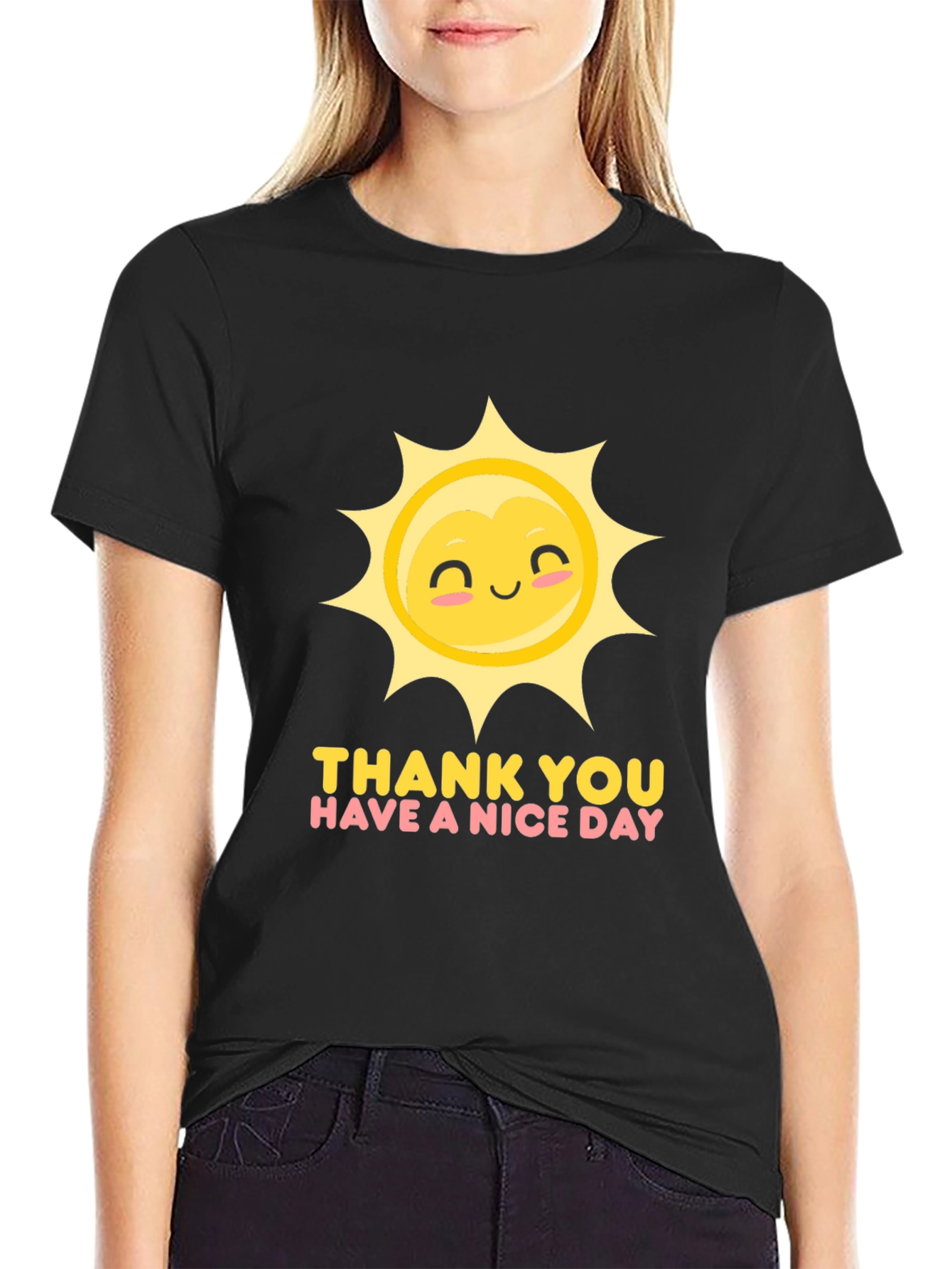Sunshine Graphic Tee - Have a Nice Day