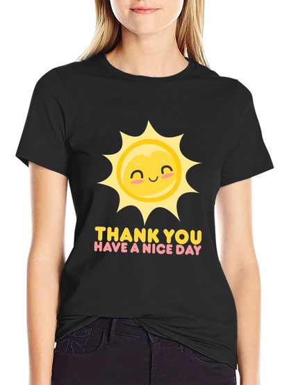Sunshine Graphic Tee - Have a Nice Day