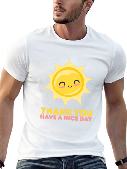 Sunshine Graphic Tee - Have a Nice Day