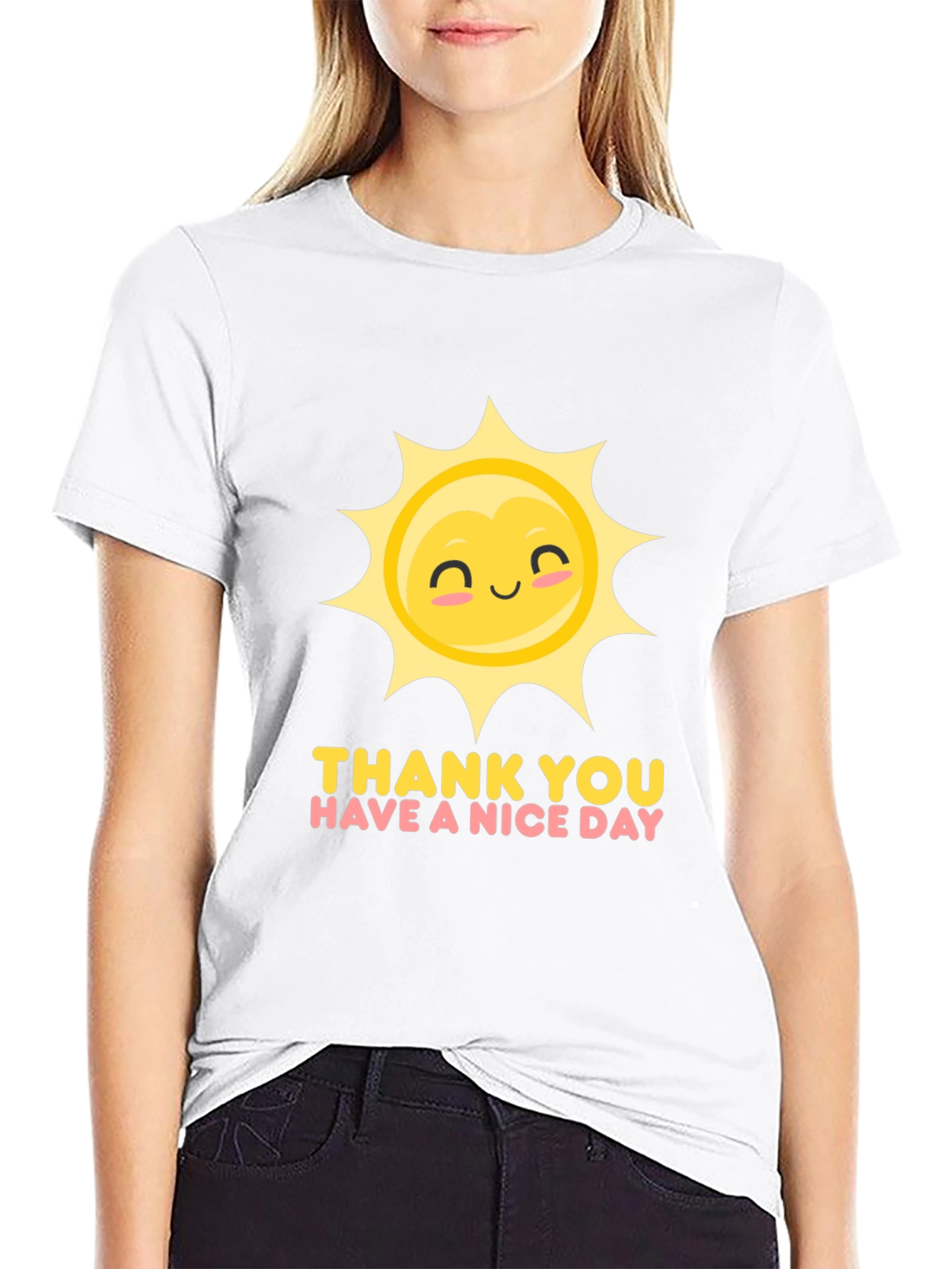 Sunshine Graphic Tee - Have a Nice Day