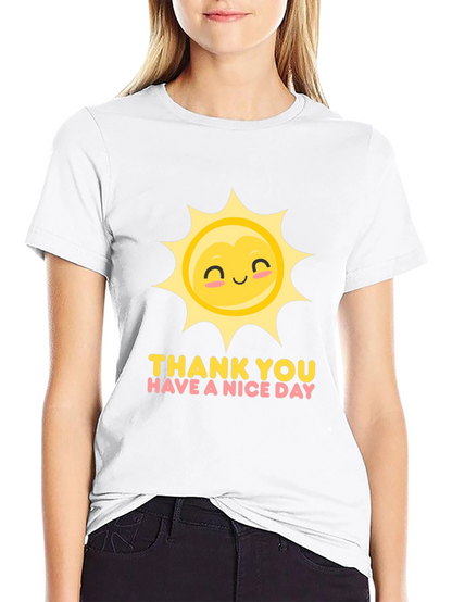 Sunshine Graphic Tee - Have a Nice Day