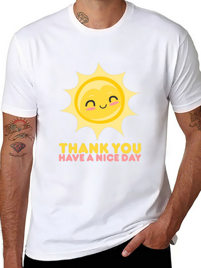 Sunshine Graphic Tee - Have a Nice Day