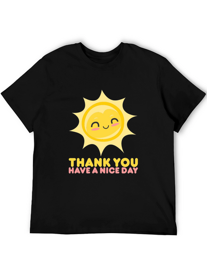 Sunshine Graphic Tee - Have a Nice Day