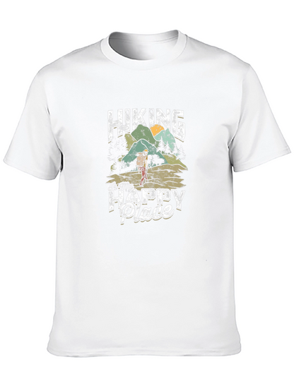 Hiking Is My Happy Place Graphic Tee