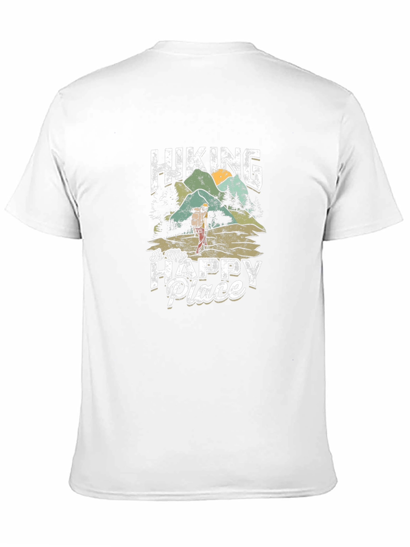 Hiking Is My Happy Place Graphic Tee