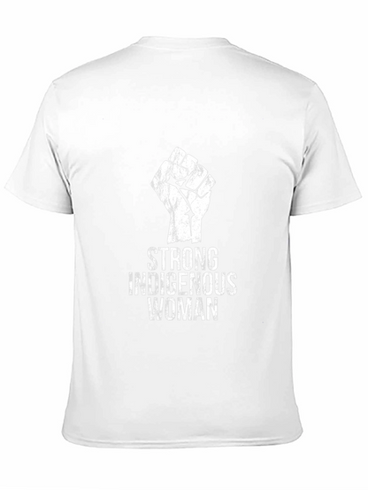 Strong Indigenous Woman Graphic T-Shirt