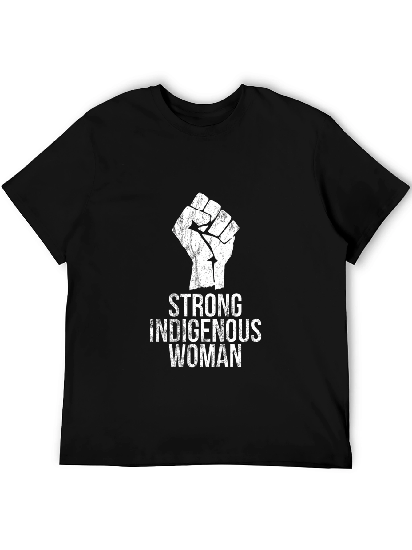Strong Indigenous Woman Graphic T-Shirt