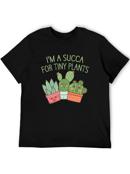 Succulent Plant Lover Graphic Tee
