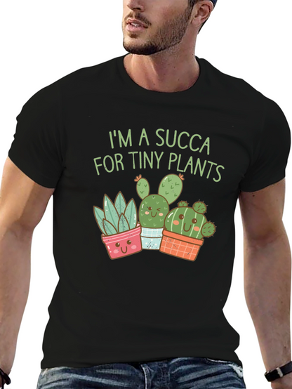 Succulent Plant Lover Graphic Tee