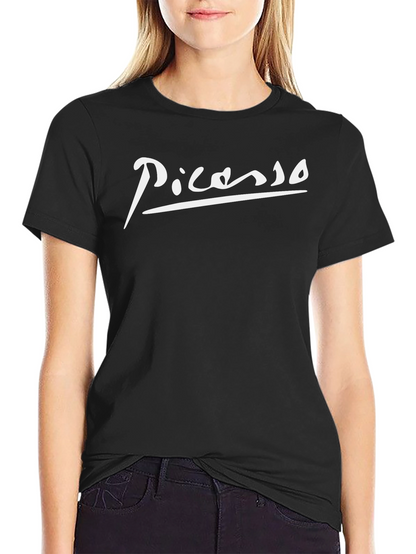 Picasso Signature Black T-Shirt