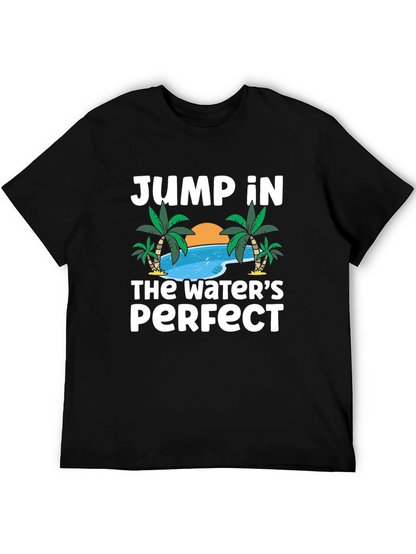 Jump In The Waters Perfect T-Shirt - Summer Fun