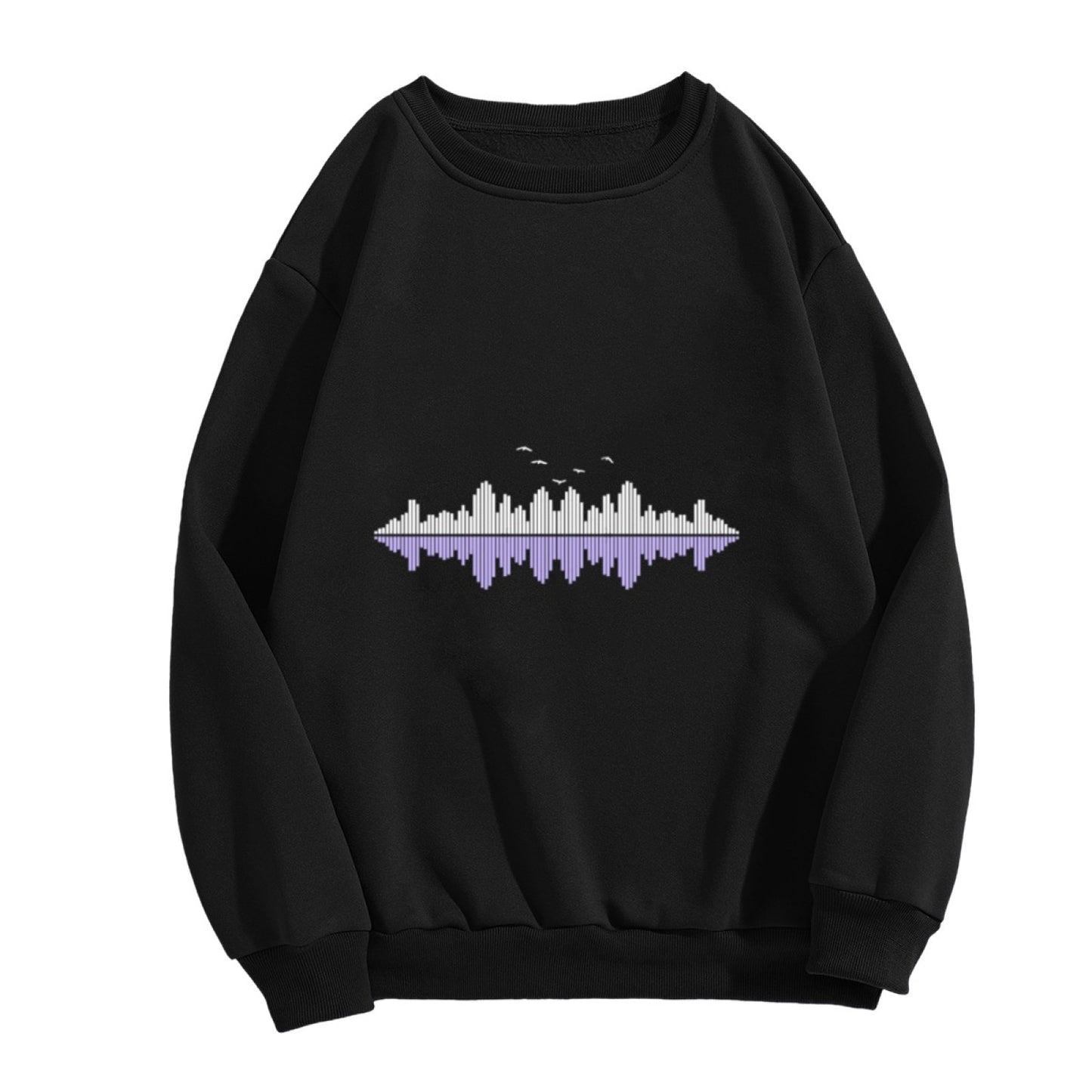 Urban Soundwave Graphic Crewneck