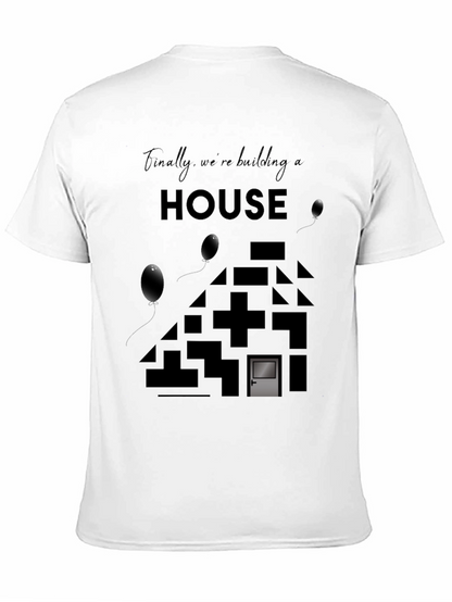 Building a House Tee - Modern Design T-Shirt