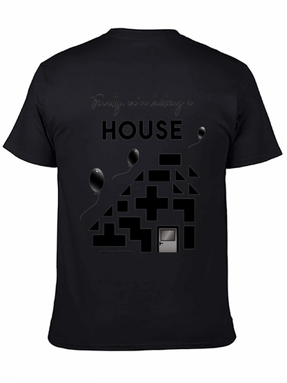 Building a House Tee - Modern Design T-Shirt
