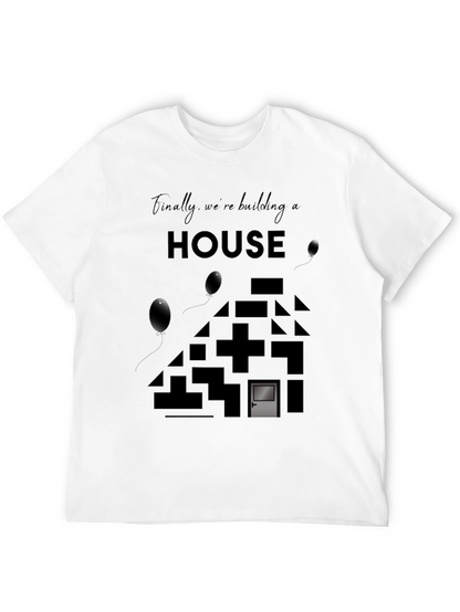 Building a House Tee - Modern Design T-Shirt