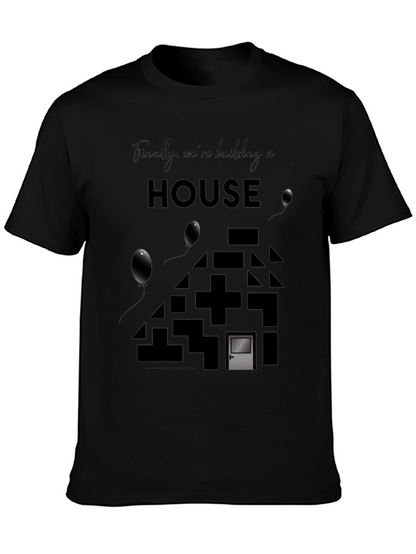 Building a House Tee - Modern Design T-Shirt