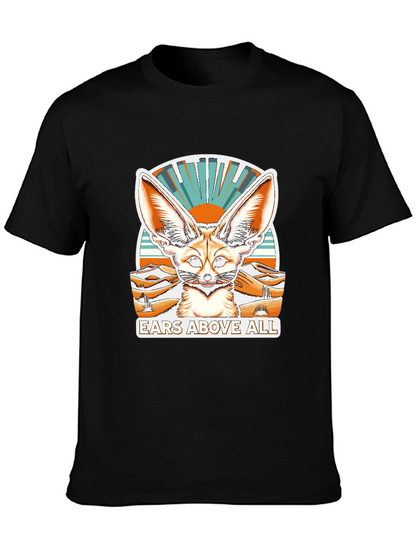 Ears Above All Fennec Fox T-Shirt