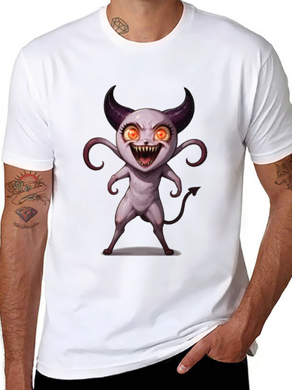Monster Graphic T-Shirt - Cool Character Tee