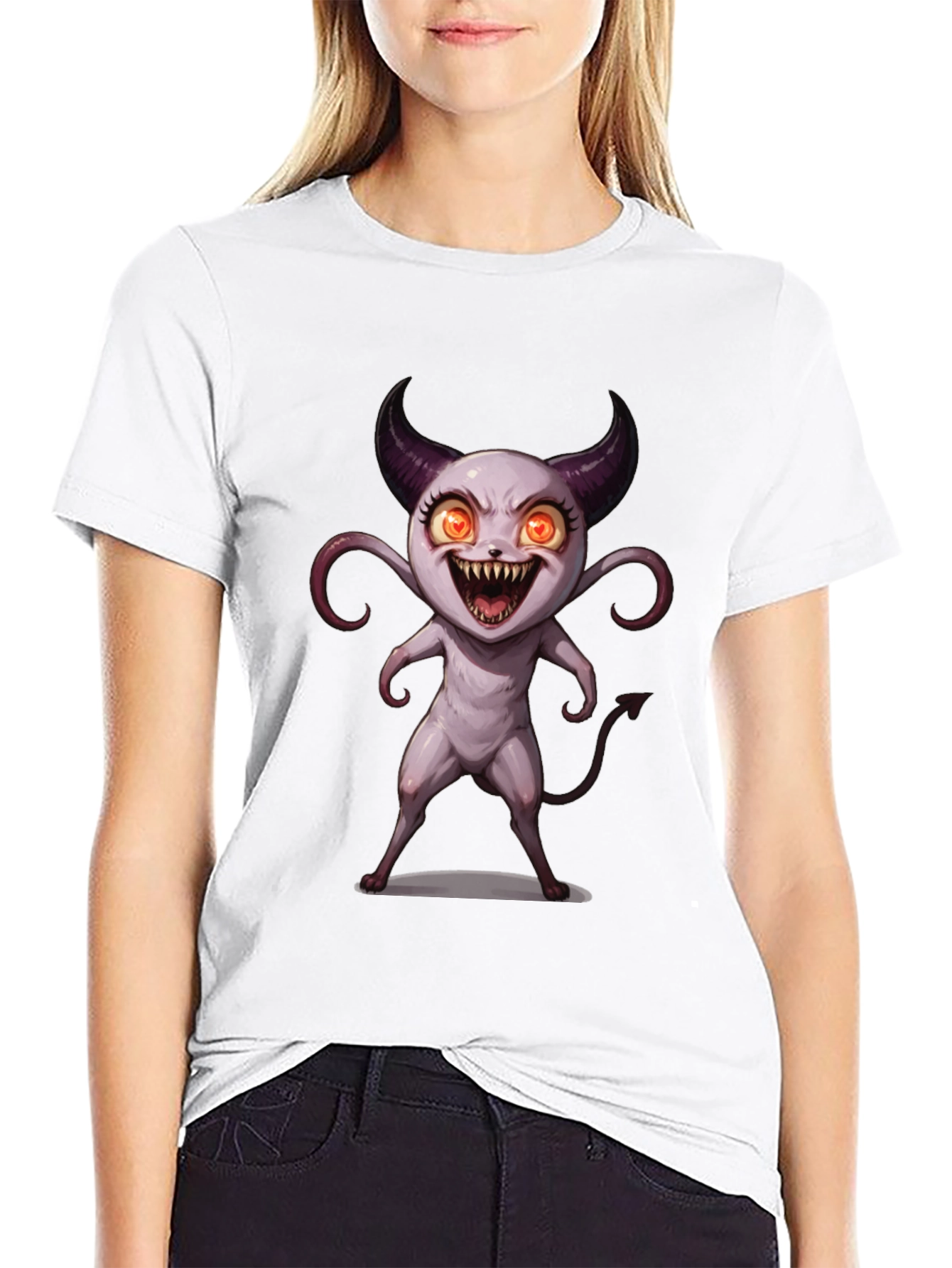 Monster Graphic T-Shirt - Cool Character Tee