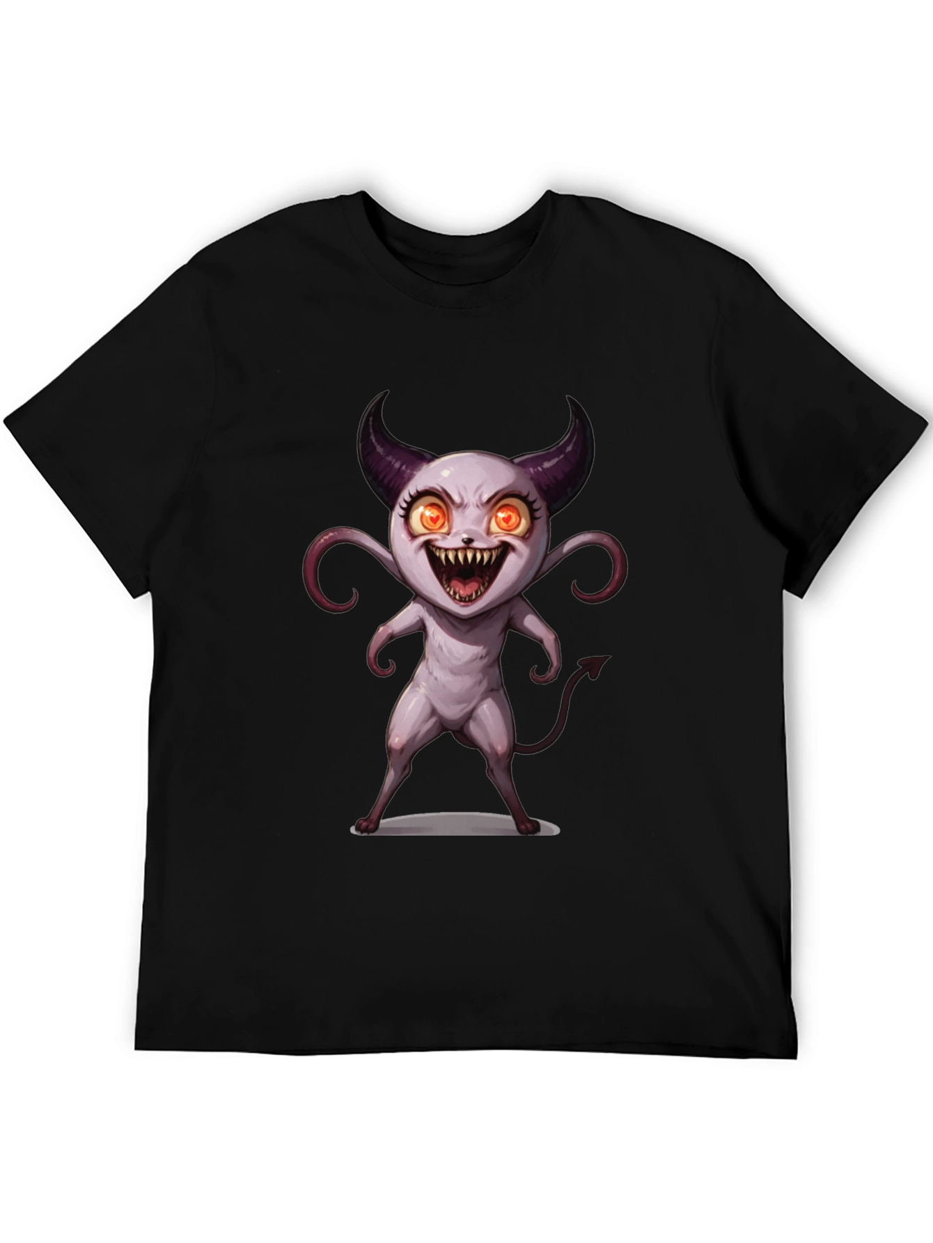 Monster Graphic T-Shirt - Cool Character Tee