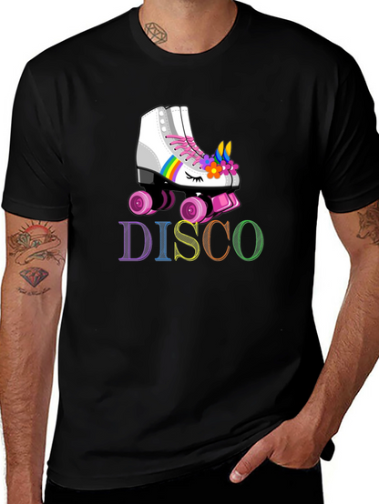 Disco Roller Skate Graphic Tee