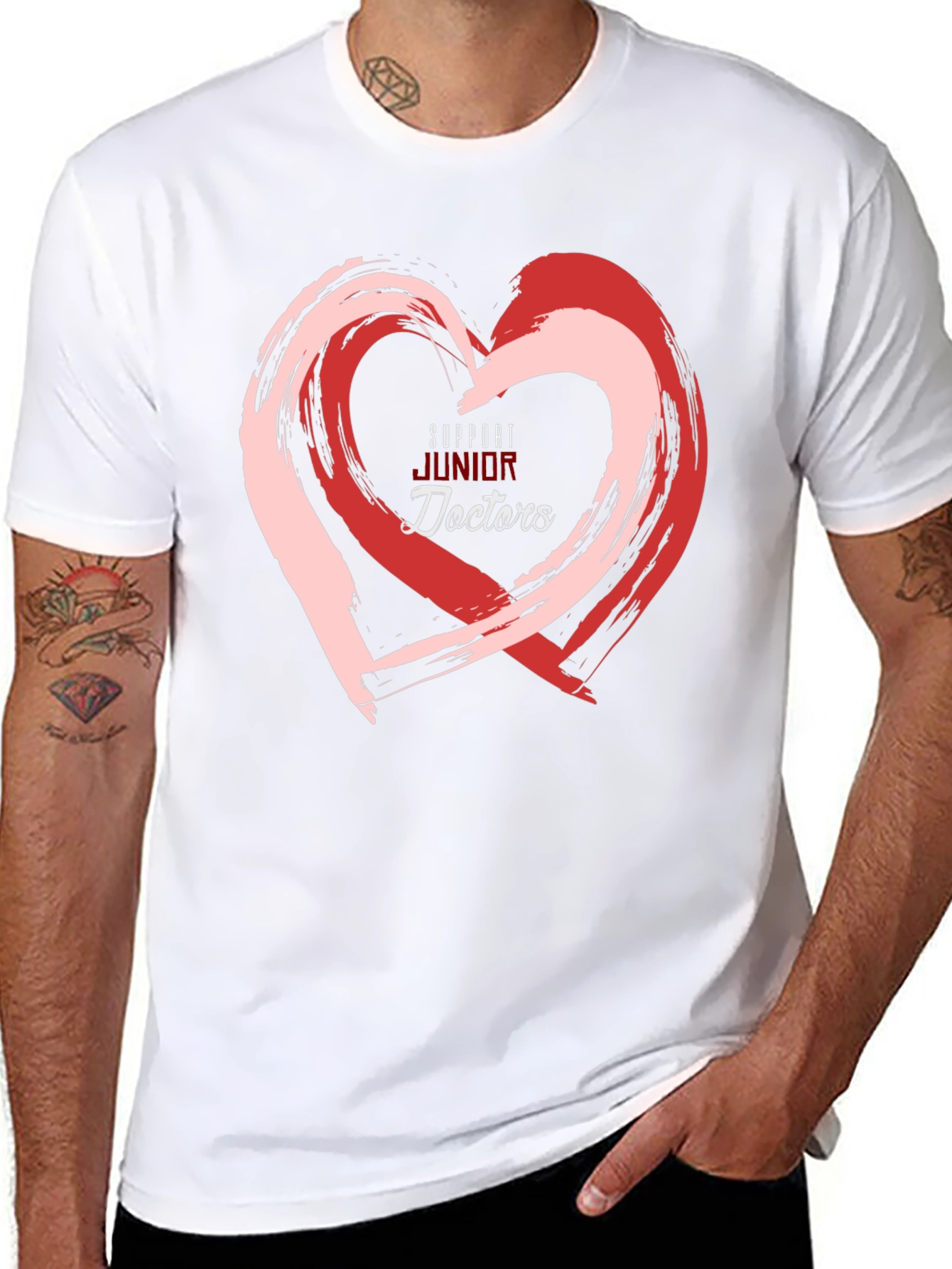 Support Junior Doctors Heart Tee