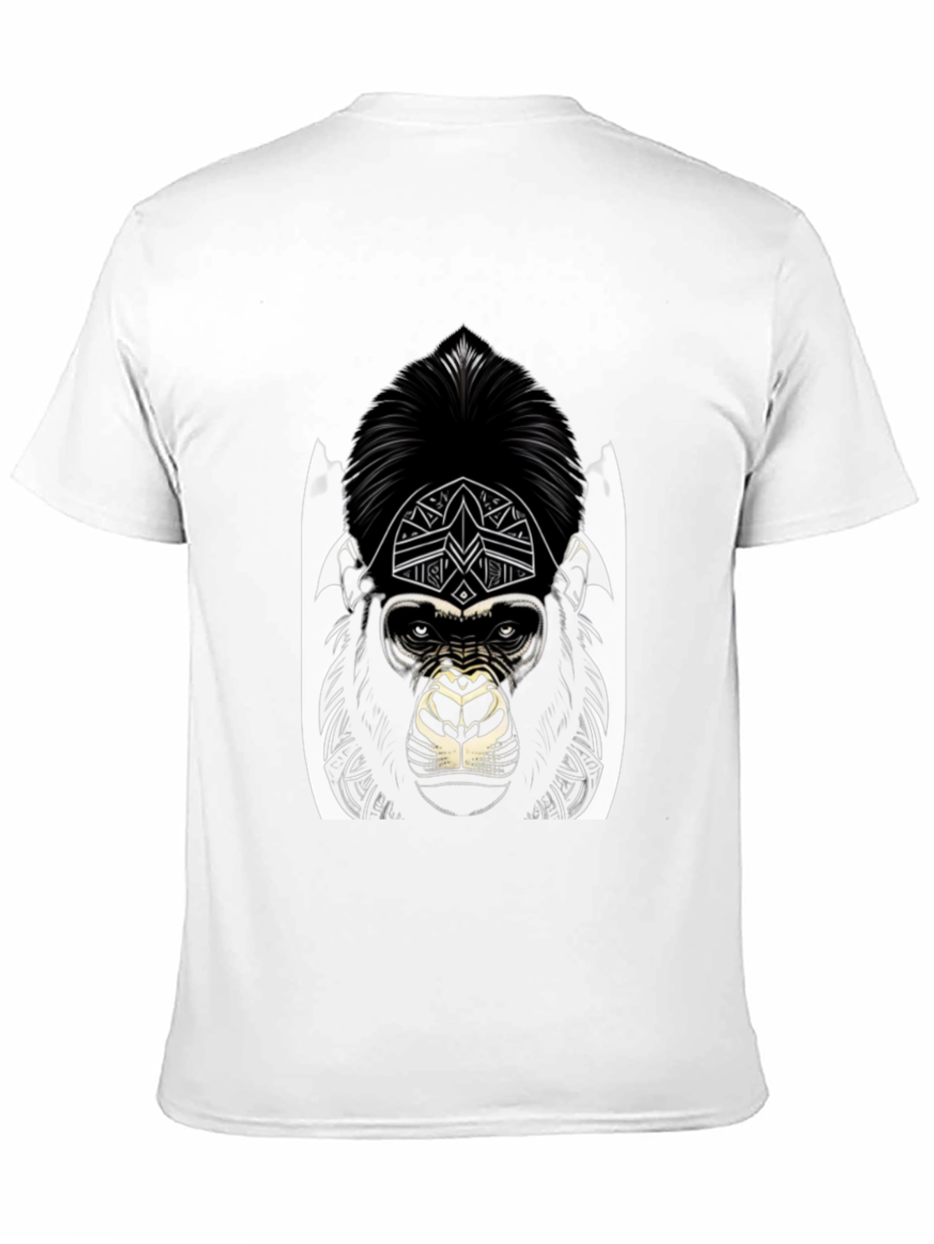 Gorilla Graphic Tee - Black Stylish Design