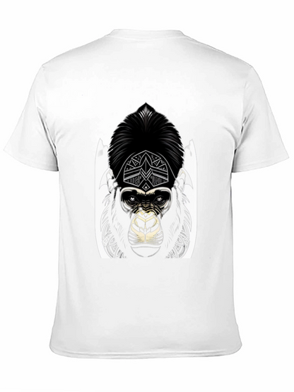 Gorilla Graphic Tee - Black Stylish Design