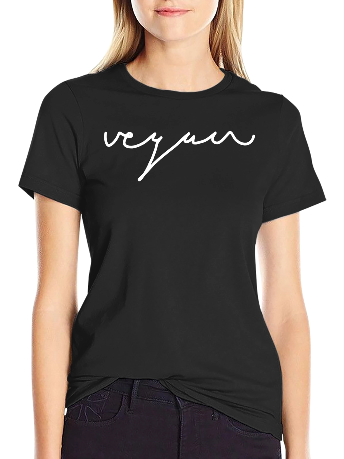 Vegan Graphic Tee - Stylish Unisex T-Shirt