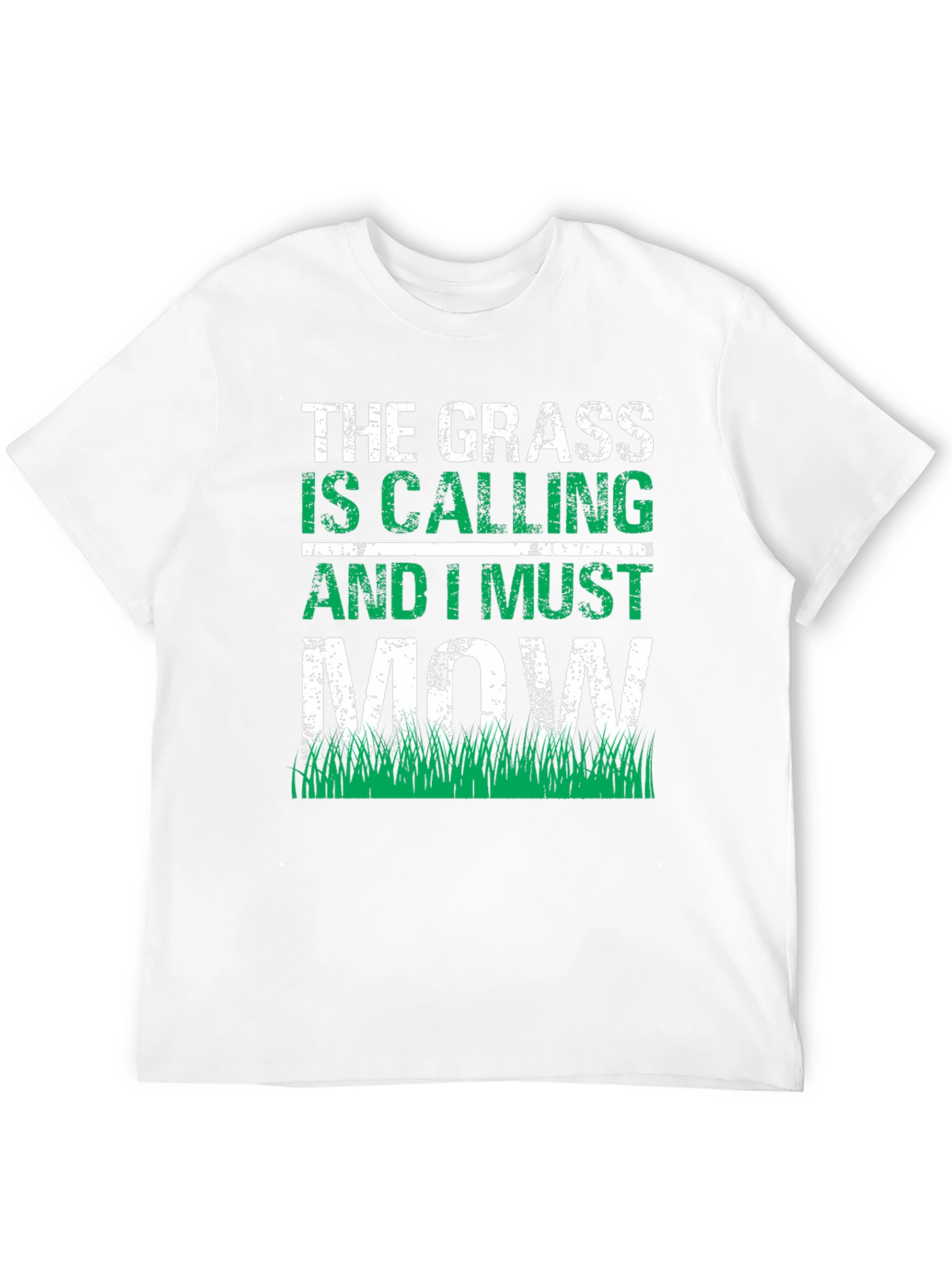 Grass is Calling Funny Lawn Mowing T-Shirt