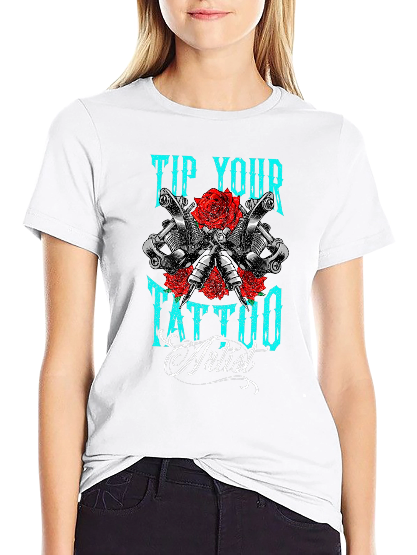 Tip Your Tattoo Artist Graphic T-Shirt