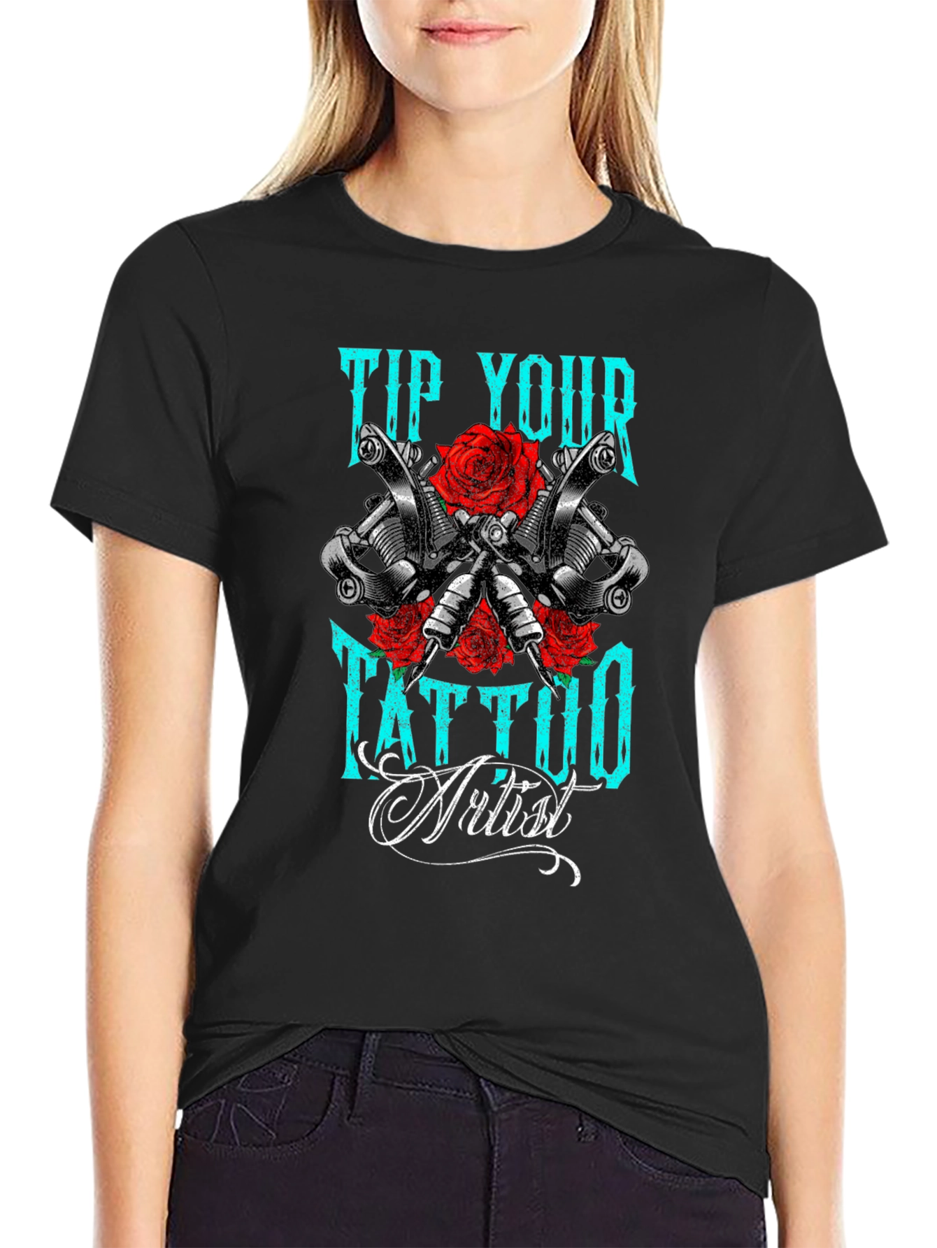 Tip Your Tattoo Artist Graphic T-Shirt