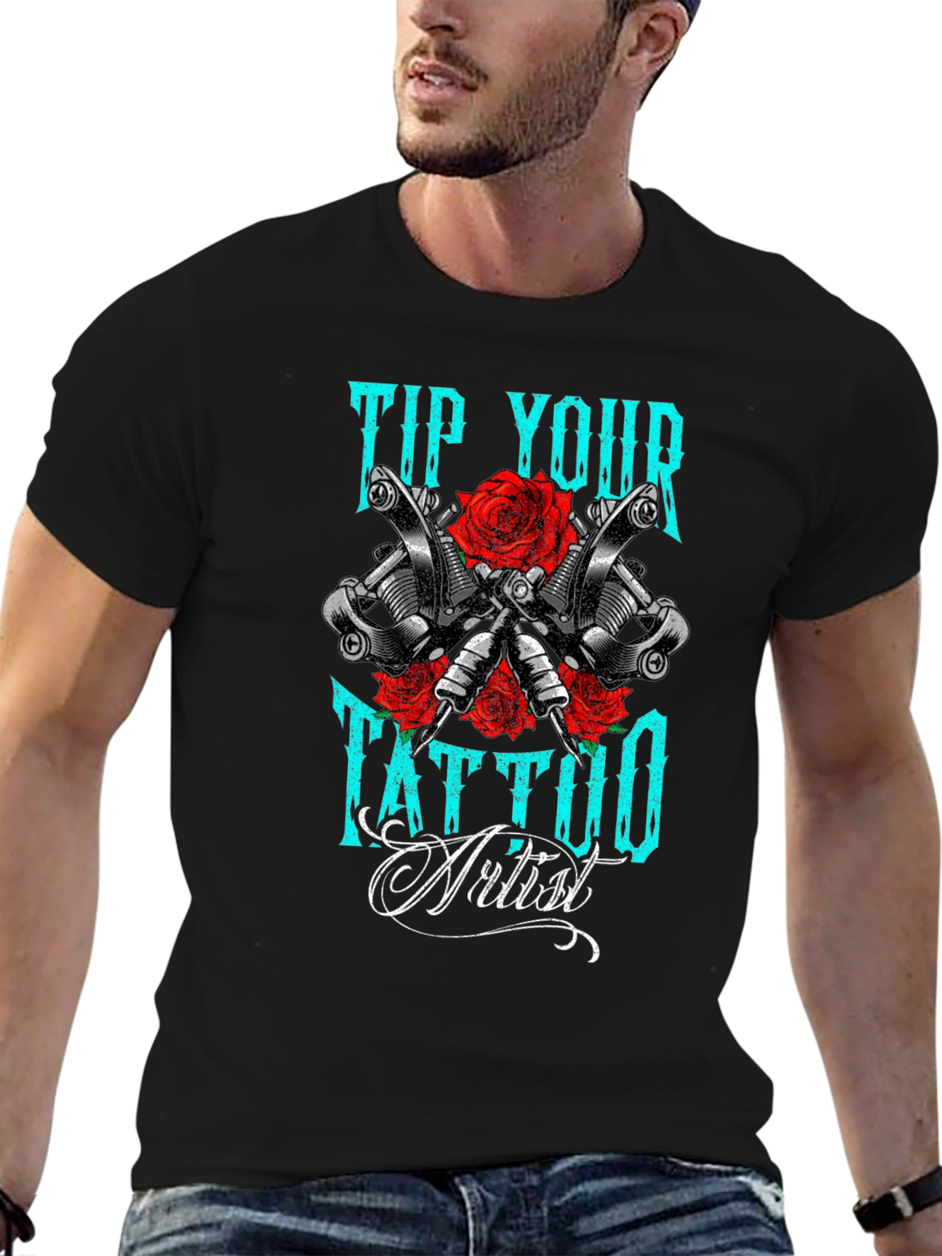 Tip Your Tattoo Artist Graphic T-Shirt