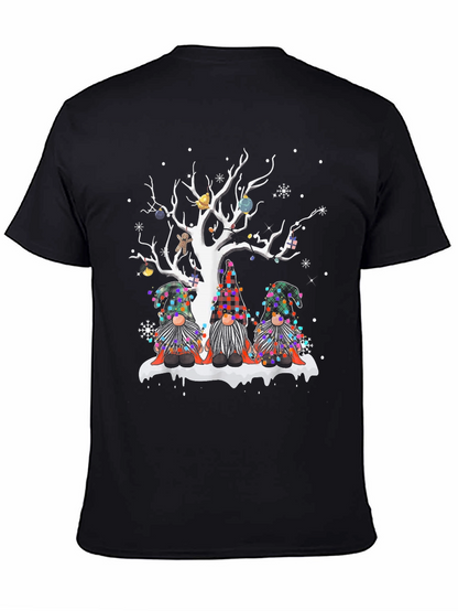 Festive Gnome Christmas Tree T-Shirt