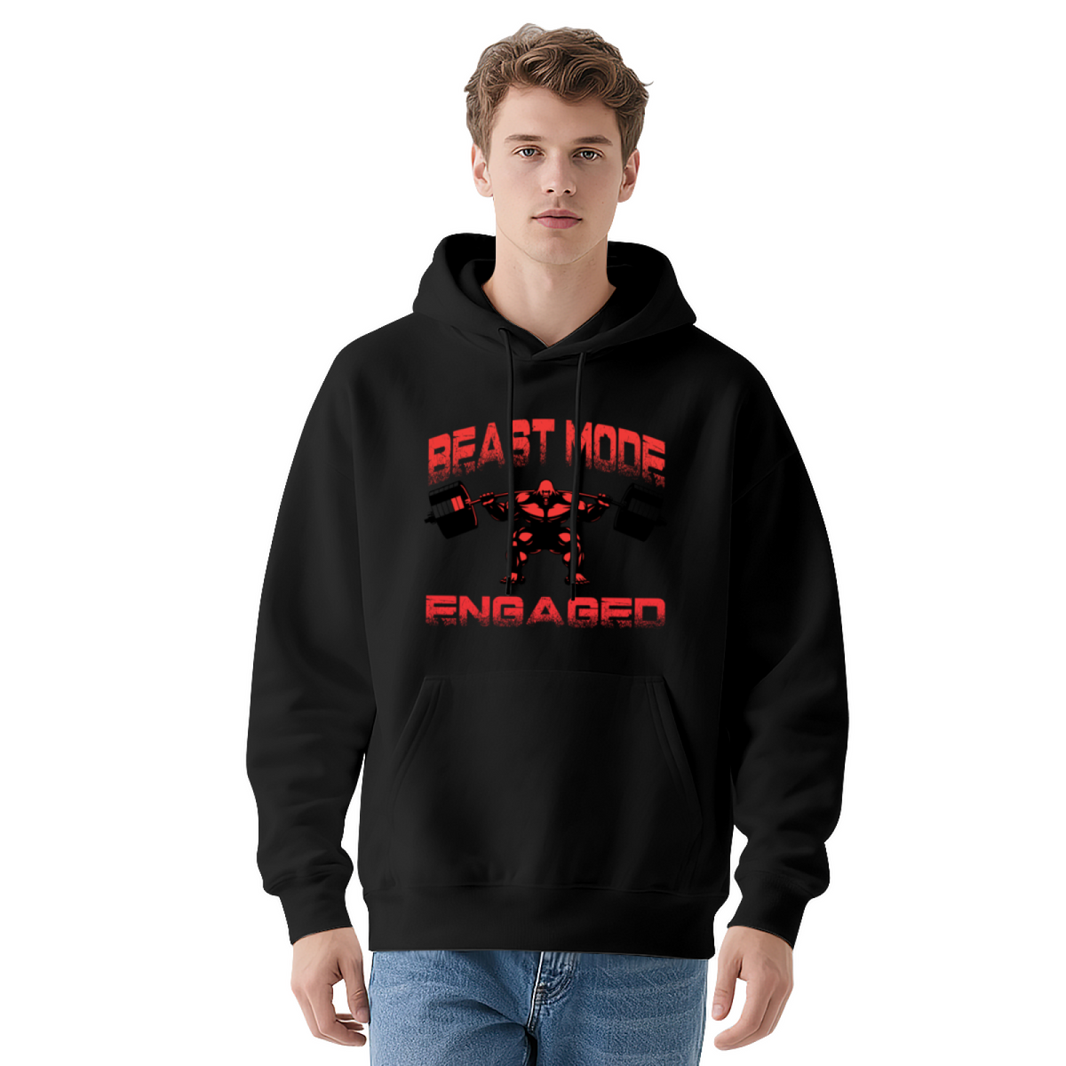 Stylish Pullover Hoodie - Inspirational Quote