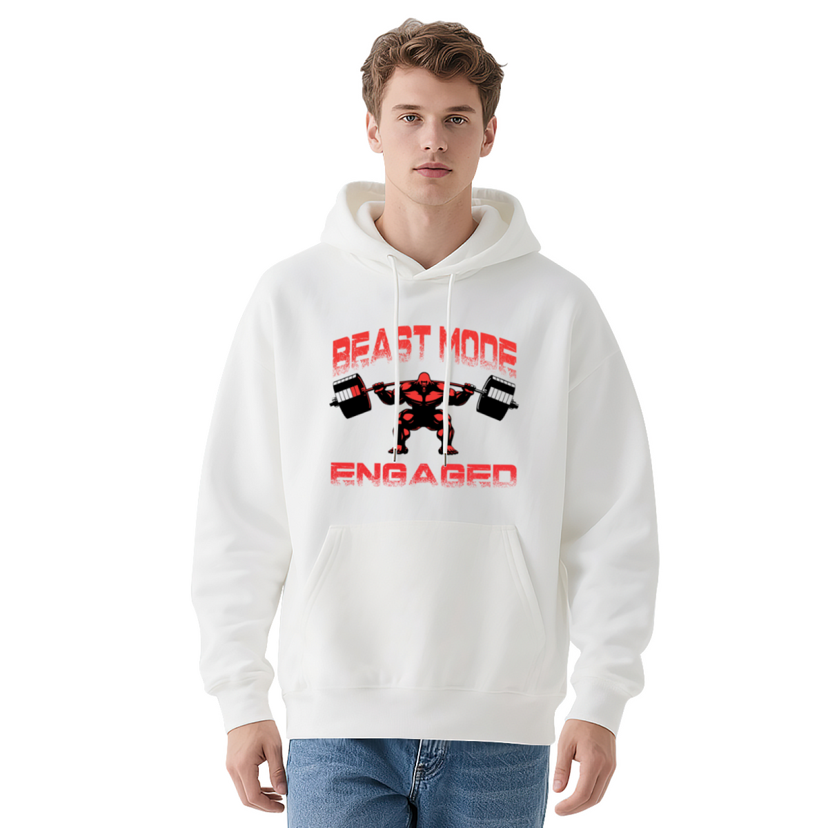 Stylish Pullover Hoodie - Inspirational Quote