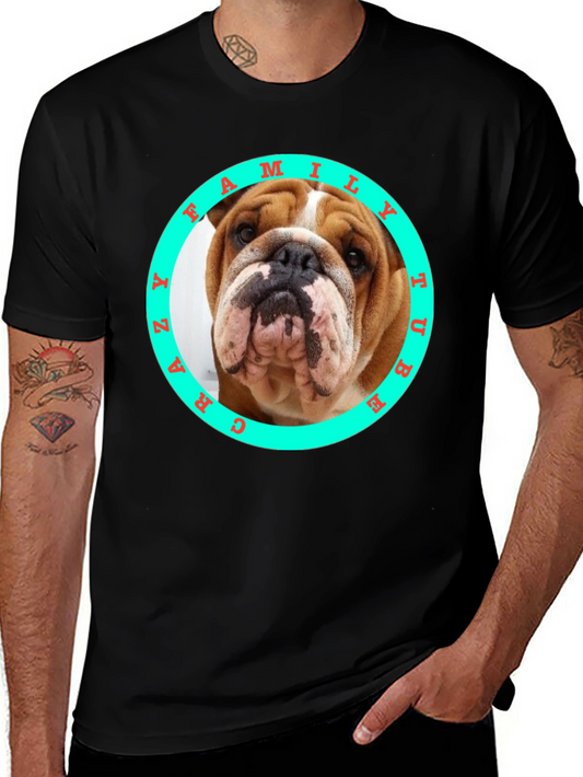 Crazy Bulldog Family T-Shirt