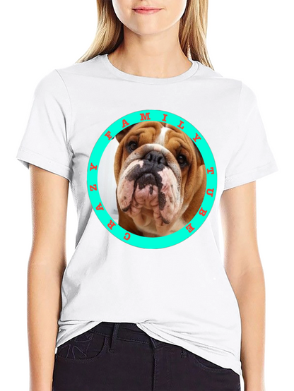 Crazy Bulldog Family T-Shirt