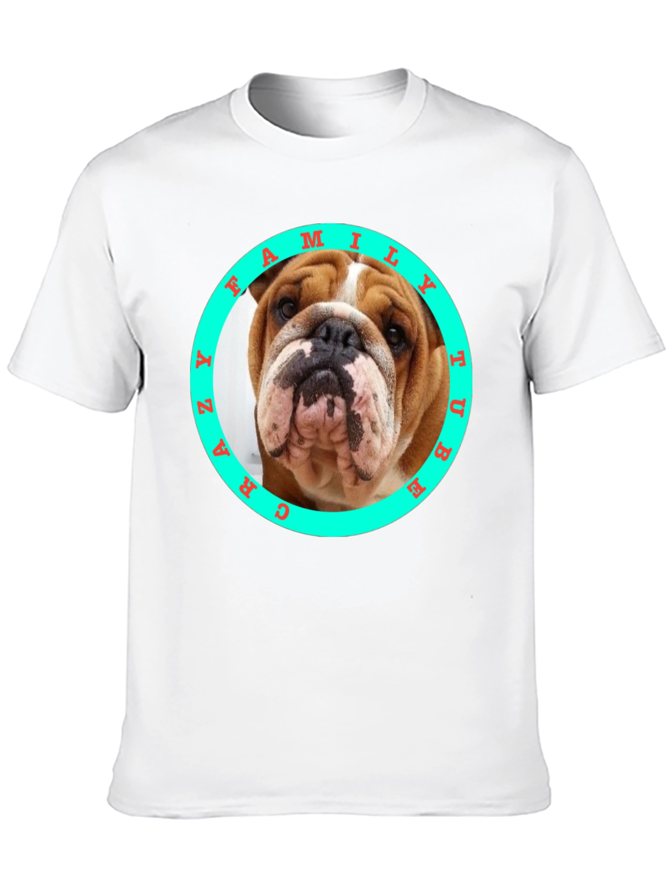 Crazy Bulldog Family T-Shirt