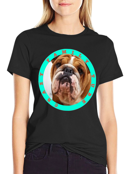 Crazy Bulldog Family T-Shirt