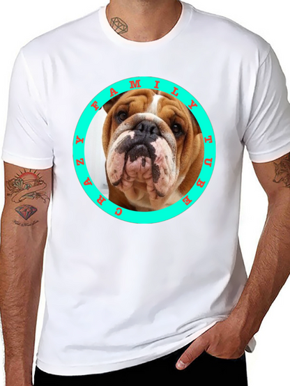 Crazy Bulldog Family T-Shirt