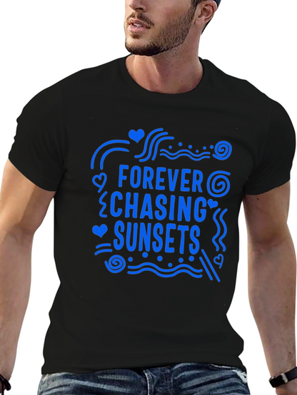 Forever Chasing Sunsets Graphic T-Shirt
