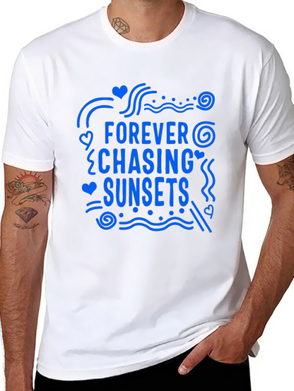 Forever Chasing Sunsets Graphic T-Shirt