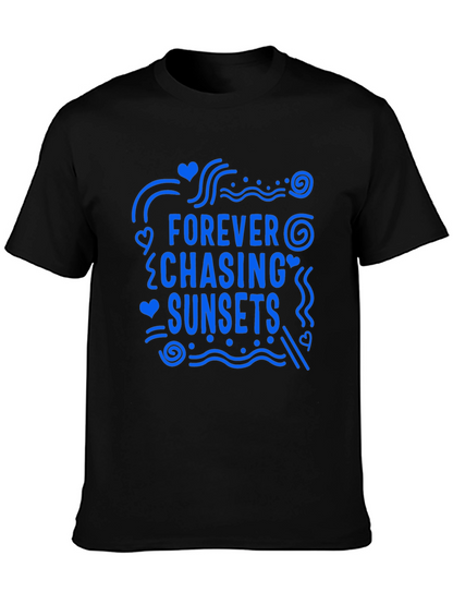 Forever Chasing Sunsets Graphic T-Shirt